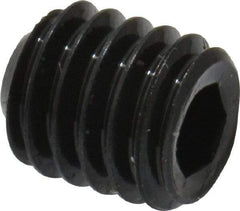 Value Collection - #8-36 UNF, 3/16" OAL, Cup Point Set Screw - Grade 8 Alloy Steel, 5/64" Key - Benchmark Tooling