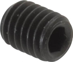 Value Collection - #10-32 UNF, 1/4" OAL, Cup Point Set Screw - Grade 8 Alloy Steel, 3/32" Key - Benchmark Tooling
