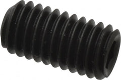 Value Collection - #10-32 UNF, 3/8" OAL, Cup Point Set Screw - Grade 8 Alloy Steel, 3/32" Key - Benchmark Tooling