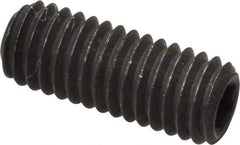 Value Collection - #10-32 UNF, 1/2" OAL, Cup Point Set Screw - Grade 8 Alloy Steel, 3/32" Key - Benchmark Tooling