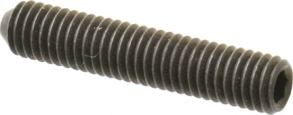 Value Collection - #10-32 UNF, 1" OAL, Cup Point Set Screw - Grade 8 Alloy Steel, 3/32" Key - Benchmark Tooling