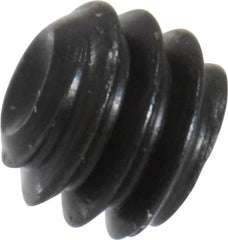 Value Collection - #2-56 UNC, 1/16" OAL, Cup Point Set Screw - Grade 8 Alloy Steel, 0.035" Key - Benchmark Tooling