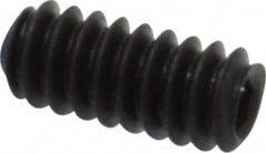 Value Collection - #4-40 UNC, 1/4" OAL, Cup Point Set Screw - Grade 8 Alloy Steel, 0.05" Key - Benchmark Tooling