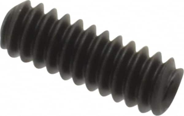 Value Collection - #4-40 UNC, 5/16" OAL, Cup Point Set Screw - Grade 8 Alloy Steel, 0.05" Key - Benchmark Tooling