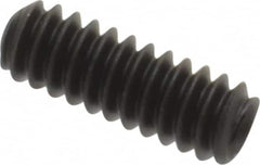 Value Collection - #4-40 UNC, 5/16" OAL, Cup Point Set Screw - Grade 8 Alloy Steel, 0.05" Key - Benchmark Tooling