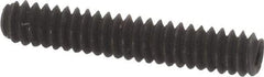 Value Collection - #4-40 UNC, 5/8" OAL, Cup Point Set Screw - Grade 8 Alloy Steel, 0.05" Key - Benchmark Tooling