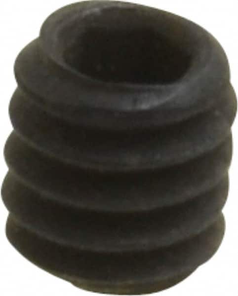 Value Collection - #5-40 UNC, 1/8" OAL, Cup Point Set Screw - Grade 8 Alloy Steel, 1/16" Key - Benchmark Tooling