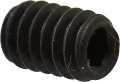 Value Collection - #5-40 UNC, 3/16" OAL, Cup Point Set Screw - Grade 8 Alloy Steel, 1/16" Key - Benchmark Tooling
