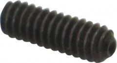 Value Collection - #5-40 UNC, 3/8" OAL, Cup Point Set Screw - Grade 8 Alloy Steel, 1/16" Key - Benchmark Tooling