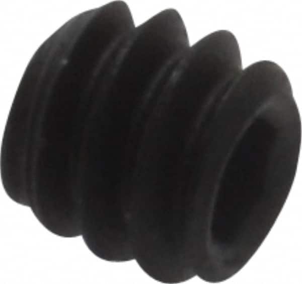 Value Collection - #6-32 UNC, 1/8" OAL, Cup Point Set Screw - Grade 8 Alloy Steel, 1/16" Key - Benchmark Tooling