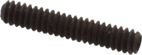 Value Collection - #6-32 UNC, 3/4" OAL, Cup Point Set Screw - Grade 8 Alloy Steel, 1/16" Key - Benchmark Tooling