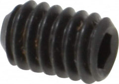 Value Collection - #8-32 UNC, 1/4" OAL, Cup Point Set Screw - Grade 8 Alloy Steel, 5/64" Key - Benchmark Tooling