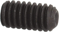 Value Collection - #8-32 UNC, 5/16" OAL, Cup Point Set Screw - Grade 8 Alloy Steel, 5/64" Key - Benchmark Tooling