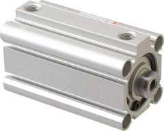 SMC PNEUMATICS - 1-15/16" Stroke x 1-1/4" Bore Double Acting Air Cylinder - 1/8 Port, 5/16-24 Rod Thread, 145 Max psi, 15 to 160°F - Benchmark Tooling