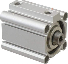 SMC PNEUMATICS - 1" Stroke x 1-1/2" Bore Double Acting Air Cylinder - 1/8 Port, 3/8-24 Rod Thread, 145 Max psi, 15 to 160°F - Benchmark Tooling