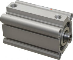 SMC PNEUMATICS - 1-15/16" Stroke x 1-1/2" Bore Double Acting Air Cylinder - 1/8 Port, 3/8-24 Rod Thread, 145 Max psi, 15 to 160°F - Benchmark Tooling