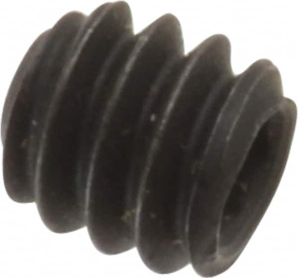 Value Collection - #10-24 UNC, 3/16" OAL, Cup Point Set Screw - Grade 8 Alloy Steel, 3/32" Key - Benchmark Tooling