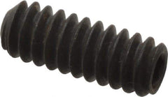 Value Collection - #10-24 UNC, 1/2" OAL, Cup Point Set Screw - Grade 8 Alloy Steel, 3/32" Key - Benchmark Tooling