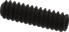 Value Collection - #10-24 UNC, 5/8" OAL, Cup Point Set Screw - Grade 8 Alloy Steel, 3/32" Key - Benchmark Tooling