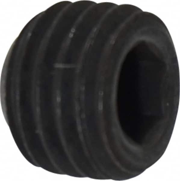 Value Collection - 5/16-24 UNF, 1/4" OAL, Cup Point Set Screw - Grade 8 Alloy Steel, 5/32" Key - Benchmark Tooling