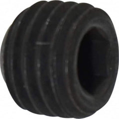 Value Collection - 5/16-24 UNF, 1/4" OAL, Cup Point Set Screw - Grade 8 Alloy Steel, 5/32" Key - Benchmark Tooling