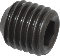 Value Collection - 5/16-24 UNF, 5/16" OAL, Cup Point Set Screw - Grade 8 Alloy Steel, 5/32" Key - Benchmark Tooling