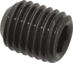 Value Collection - 5/16-24 UNF, 3/8" OAL, Cup Point Set Screw - Grade 8 Alloy Steel, 5/32" Key - Benchmark Tooling