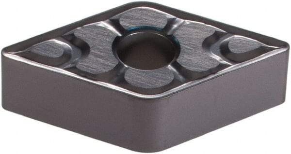 Iscar - DNMG442 TF Grade IC907 Carbide Turning Insert - 55° Diamond, 1/2" Inscr Circle, 1/4" Thick, 1/32" Corner Radius - Benchmark Tooling