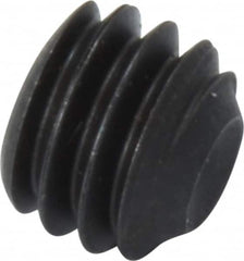 Value Collection - 5/16-18 UNC, 1/4" OAL, Cup Point Set Screw - Grade 8 Alloy Steel, 5/32" Key - Benchmark Tooling