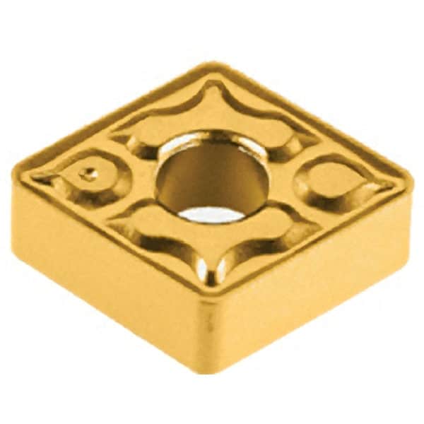 Iscar - SNMG433 TF Grade IC9350 Carbide Turning Insert - TiCN/Al2O3/TiN Finish, 90° Square, 1/2" Inscr Circle, 3/16" Thick, 3/64" Corner Radius - Benchmark Tooling