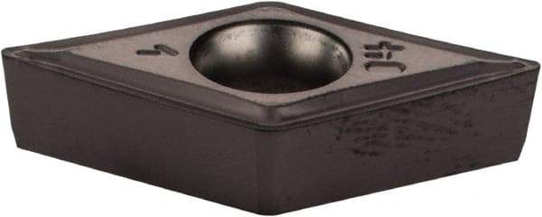 Iscar - DCGT3-1 SM Grade IC907 Carbide Turning Insert - 55° Diamond, 3/8" Inscr Circle, 5/32" Thick, 1/64" Corner Radius - Benchmark Tooling