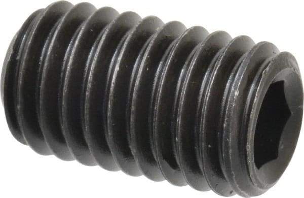 Value Collection - 1/2-13 UNC, 7/8" OAL, Cup Point Set Screw - Grade 8 Alloy Steel, 1/4" Key - Benchmark Tooling