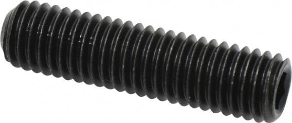 Value Collection - 1/2-13 UNC, 2" OAL, Cup Point Set Screw - Grade 8 Alloy Steel, 1/4" Key - Benchmark Tooling