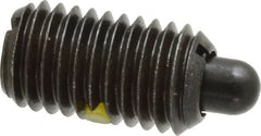 Gibraltar - 5/8-11, 1-1/8" Thread Length, 5/16" Plunger Projection, Steel Threaded Spring Plunger - Benchmark Tooling