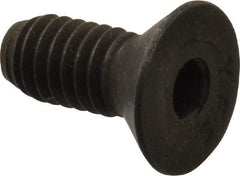 Value Collection - 5/16-18 UNC Hex Socket Drive, 82° Flat Screw - Alloy Steel, Black Oxide Finish, Fully Threaded, 3/4" OAL - Benchmark Tooling