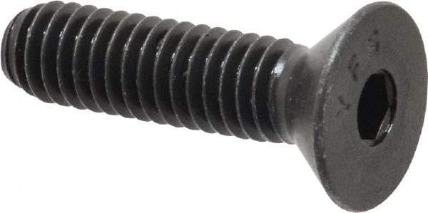 Value Collection - 5/16-18 UNC Hex Socket Drive, 82° Flat Screw - Alloy Steel, Black Oxide Finish, Fully Threaded, 1-1/4" OAL - Benchmark Tooling