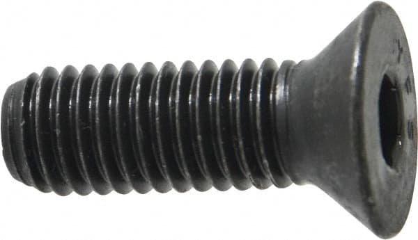 Value Collection - 1/2-13 UNC Hex Socket Drive, 82° Flat Screw - Alloy Steel, Black Oxide Finish, Fully Threaded, 1-1/2" OAL - Benchmark Tooling