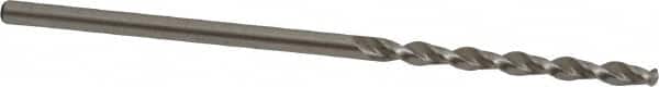 Accupro - #50 130° Cobalt Jobber Drill - Bright Finish, Right Hand Cut, Parabolic Flute, Straight Shank, 1-13/16" OAL, Split Point - Benchmark Tooling