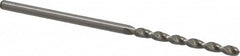 Accupro - 5/64" 130° Cobalt Jobber Drill - Bright Finish, Right Hand Cut, Parabolic Flute, Straight Shank, 1-15/16" OAL, Split Point - Benchmark Tooling