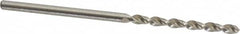 Accupro - #46 130° Cobalt Jobber Drill - Bright Finish, Right Hand Cut, Parabolic Flute, Straight Shank, 1-15/16" OAL, Split Point - Benchmark Tooling