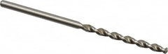 Accupro - 2.5mm 130° Cobalt Jobber Drill - Bright Finish, Right Hand Cut, Parabolic Flute, Straight Shank, 2-1/4" OAL, Split Point - Benchmark Tooling