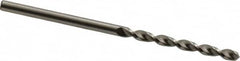Accupro - 2.6mm 130° Cobalt Jobber Drill - Bright Finish, Right Hand Cut, Parabolic Flute, Straight Shank, 2-1/4" OAL, Split Point - Benchmark Tooling