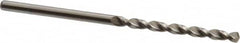 Accupro - 7/64" 130° Cobalt Jobber Drill - Bright Finish, Right Hand Cut, Parabolic Flute, Straight Shank, 2-13/32" OAL, Split Point - Benchmark Tooling