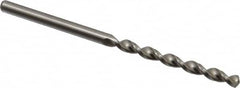 Accupro - 3.5mm 130° Cobalt Jobber Drill - Bright Finish, Right Hand Cut, Parabolic Flute, Straight Shank, 2-3/4" OAL, Split Point - Benchmark Tooling