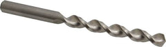 Accupro - 10mm 130° Cobalt Jobber Drill - Bright Finish, Right Hand Cut, Parabolic Flute, Straight Shank, 5-15/64" OAL, Split Point - Benchmark Tooling