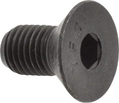 Value Collection - 5/16-24 UNF Hex Socket Drive, 82° Flat Screw - Alloy Steel, Black Oxide Finish, Fully Threaded, 5/8" OAL - Benchmark Tooling