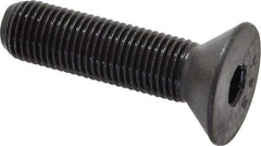 Value Collection - 3/8-24 UNF Hex Socket Drive, 82° Flat Screw - Alloy Steel, Black Oxide Finish, Fully Threaded, 1-1/2" OAL - Benchmark Tooling