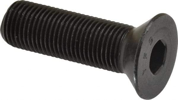 Value Collection - 1/2-20 UNF Hex Socket Drive, 82° Flat Screw - Alloy Steel, Black Oxide Finish, Fully Threaded, 1-3/4" OAL - Benchmark Tooling