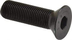 Value Collection - 1/2-20 UNF Hex Socket Drive, 82° Flat Screw - Alloy Steel, Black Oxide Finish, Fully Threaded, 1-3/4" OAL - Benchmark Tooling