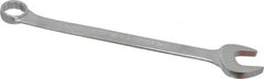 Blackhawk by Proto - 1-3/8" 12 Point Offset Combination Wrench - 15° Offset Angle, 18-1/2" OAL, Steel, Satin Finish - Benchmark Tooling